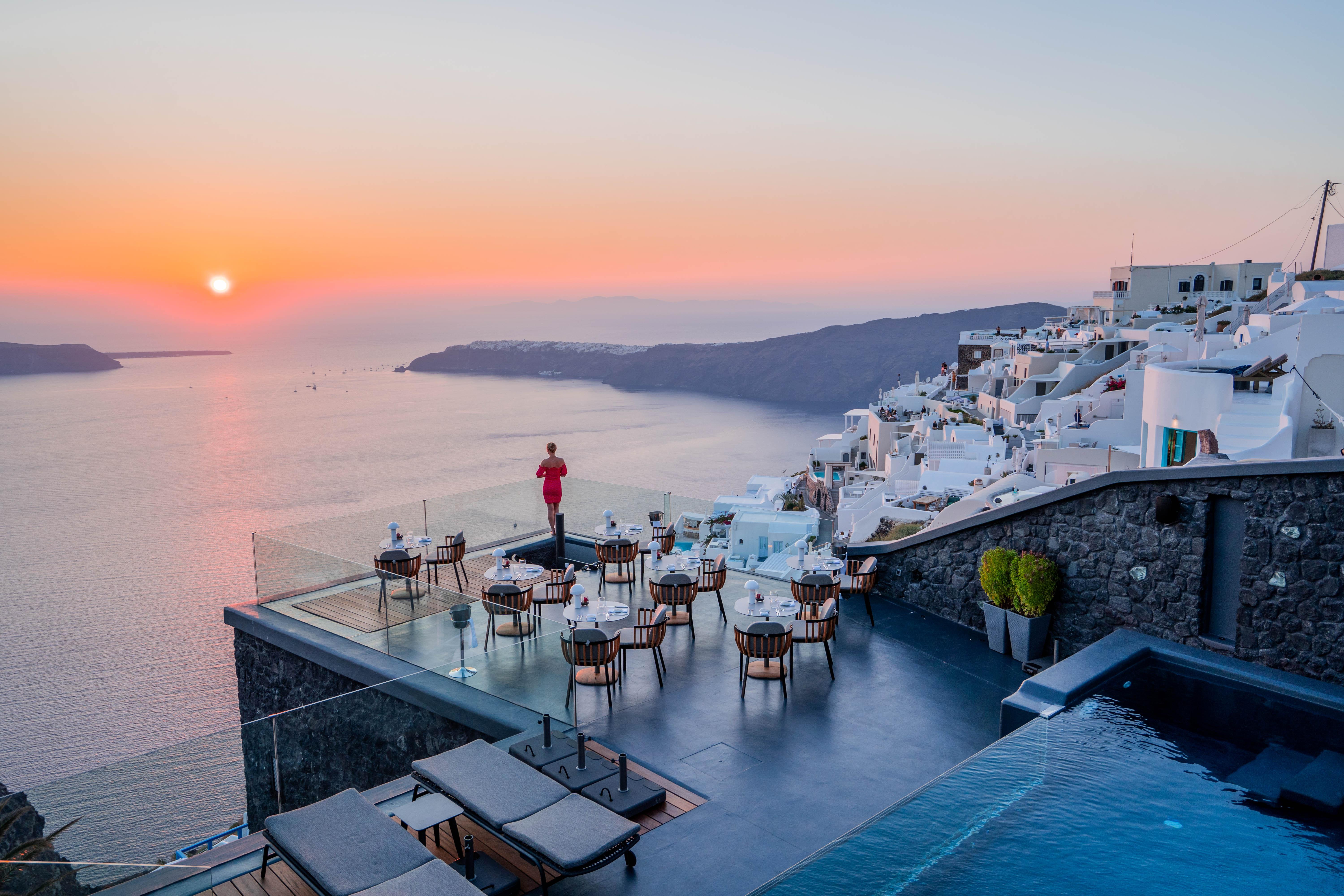 Kivotos Santorini 호텔 이메로비글리 외부 사진
